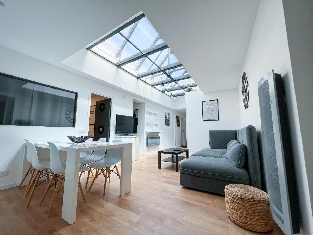 Loft Apaisant Dans Quartier Calme Daire Strazburg Dış mekan fotoğraf